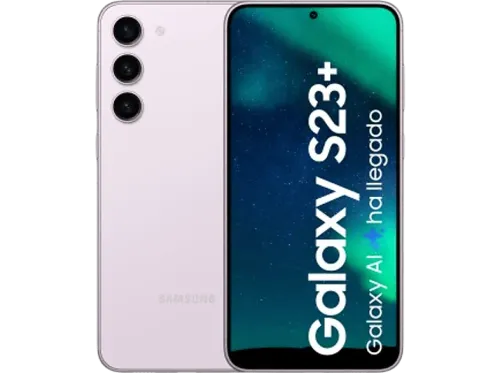 Móvil Samsung Galaxy S23+ 5G Misty Lilac 512GB 8GB RAM 6.6" FHD+ Qualcomm Snapdragon 4700mAh Android 13