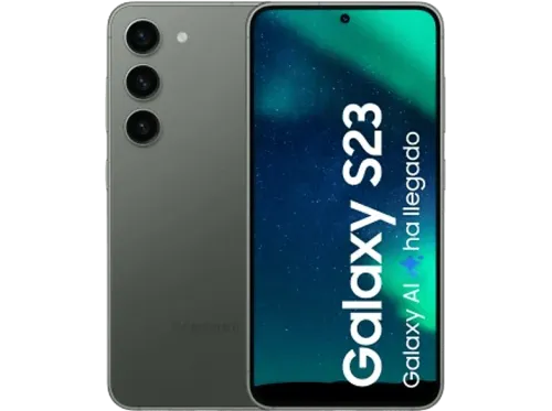 Móvil Samsung Galaxy S23 5G Botanic Green 128GB 8GB RAM 6.1" FHD+ Qualcomm Snapdragon 3900mAh Android 13