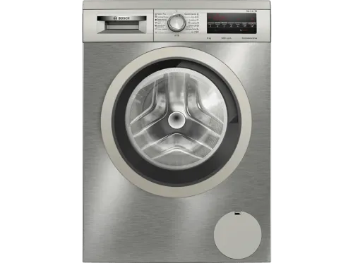 Lavadora carga frontal Bosch WUU28T8XES 8 kg 1.400 rpm 15 programas Inox