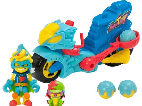 Figura Magicbox Superthings Turbo Ice Plástico Multicolor