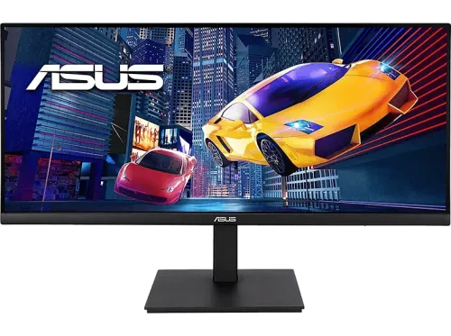 Monitor gaming Asus VP349CGL 34" UWQHD 1 ms USB DisplayPort Reclinable Soporte pared Negro