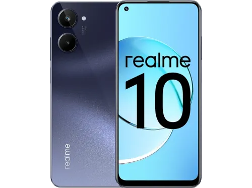 Móvil realme 10 Negro 128 GB 8 GB RAM 6.4 " Full HD+ MediaTek Helio G99  Octa Core 5000 mAh Android 12 Snow Cone