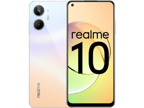 Móvil realme 10 Blanco multicolor 128 GB 8 GB RAM 6.4 " Full HD+ MediaTek Helio G99  Octa Core 5000 mAh Android 12 Snow Cone