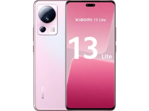 Móvil Xiaomi 13 Lite Rosa 256 GB 8 GB RAM 6.55" FHD+ AMOLED 120 Hz Snapdragon® 7 Gen 1 4500 mAh Android 13 MIUI 14