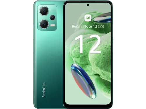 Móvil Xiaomi Redmi Note 12 5G Verde 128 GB 4 GB RAM 6.67" AMOLED FHD+ 120Hz Qualcomm Snapdragon® 4 Gen 1 2,2 Ghz 5000 mAh Android