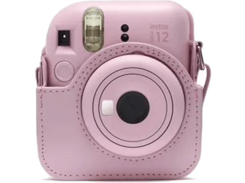 Funda cámara Fuijifilm Funda Mini 12 Bandolera Rosa