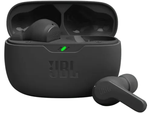 Auriculares True Wireless JBL Wave Beam 32 h de Autonomía Carga rápida Sonido ambiente Negro