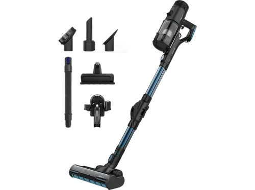 Aspirador escoba Cecotec Conga RockStar 990 X-Treme ErgoFlex 480 W 100 min 3 en 1 Apto para alfombras y tapicerías Negro