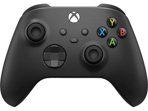 Mando inalámbrico Microsoft Xbox One Controller Wireless QAT-00009 Para Xbox One Series X/S Carbon Negro