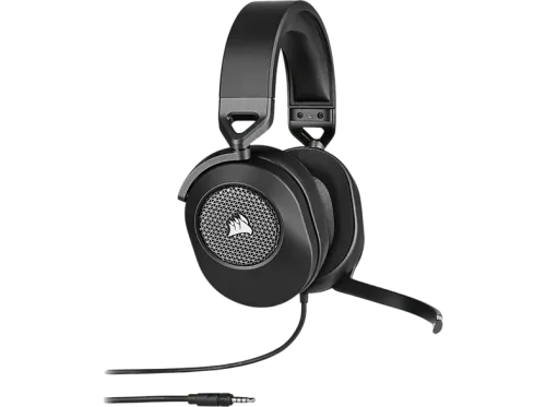 Auriculares gaming Corsair HS65 Surround No Bluetooth Cable 1.8 m Carbón