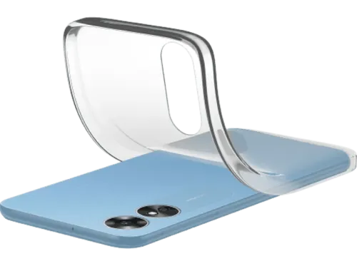 Funda CellularLine Soft Para Oppo A17 Material blando Trasera Transparente