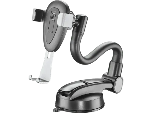Soporte móvil para coche CellularLine GRAVITYHOLDERWINDK Rotación de 360° Flexible Negro
