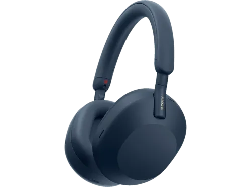Auriculares inalámbricos Sony WH1000XM5L Cancelación de ruido (Noise Cancelling) Bluetooth 30h Alexa Siri y Google Assistant,Hi-Res Micro,Azul
