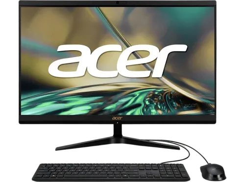 All in one Acer Aspire C24-1700 23.8" Full HD Intel® Core™ i5-1235U 16GB RAM 512GB SSD Iris® Xe Graphics Sin sistema operativo Black