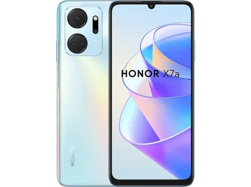 Móvil Honor X7a TitaniumSilver 128 GB 4 GB RAM 6.74 " HD+ Mediatek Helio G37 5330 mAh Magic UI 6.1 basado en Android 12