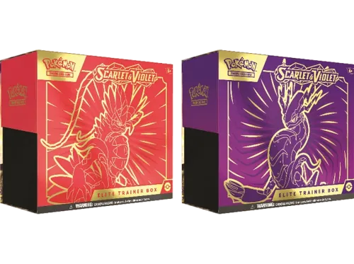Pack Merchandising Sherwood Elite Trainer Box Pokemon TCG Scarlet & Violet Aleatorio