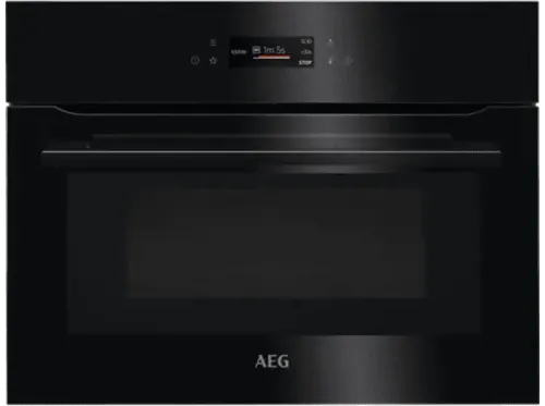 Horno AEG KMK761080B 43 l Encastrable Función Microondas + Grill Control táctil Negro