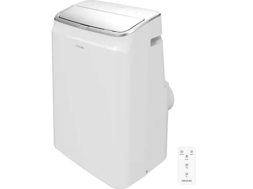 Aire acondicionado portátil Cecotec ForceClima 12600 Soundless Heating 3024 fg/h Bomba de calor 5 modos 3 velocidades Mando a distancia Blanco