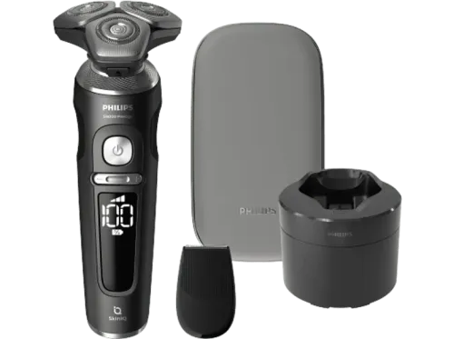 Afeitadora eléctrica Philips Serie 9000 SP9840/32 Uso en seco y mojado 60 min Negro mate