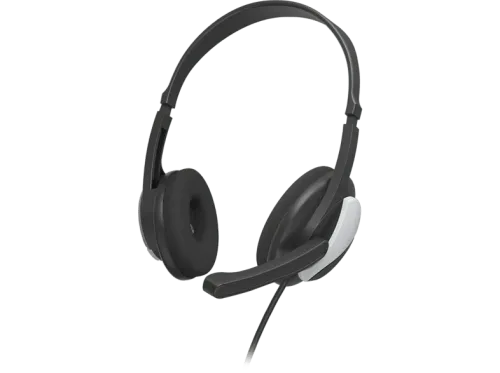 Auriculares de oficina Hama HS-P100 V2 Circumaurales Estéreo 2 Metros Negro