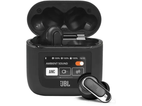 Auriculares True Wireless JBL Tour Pro 2 40 h Autonomía Cancelación de ruido adaptativa Negro