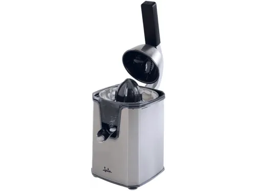 Exprimidor Jata EX1054 600 W Motor Profesional AC Sistema antigoteo 2 Conos incluidos Negro