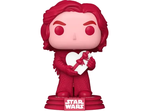 Figura Funko Pop! Star Wars: Kylo Ren (Ed. Valentines day) Vinilo 10 cm Rosa