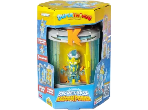 Figura Magicbox Superthings Secret Base Kazoom Power 14 cm Multicolor