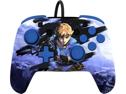 Mando PDP Rematch Wired Zelda Warrior Link Nintendo Switch Con Cable USB Link
