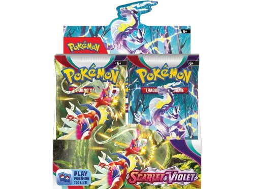 Juego Magicbox Pokémon TCG: Scarlet & Violet Booster con 10 cartas Aleatorio (Inglés)