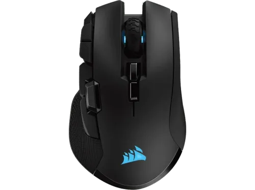 Ratón gaming Corsair Ironclaw RGB Inalámbrico 18000 dpi 10 botones programables Negro