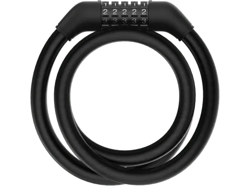 Accesorio patinete eléctrico Candado patinete eléctrico Electric Scooter Cable Lock Negro