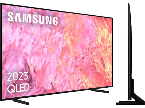 TV QLED 43" Samsung TQ43Q60CAUXXC UHD 4K Quantum Processor Lite 4K Smart TV DVB-T2 (H.265) Negro