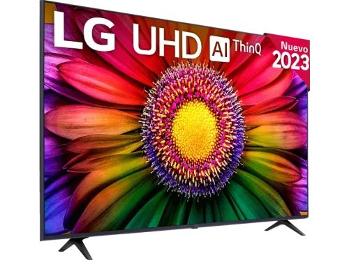TV LED 50" LG 50UR80006LJ UHD 4K Inteligente α5 4K Gen6 Smart TV DVB-T2 (H.265) Azul ceniza