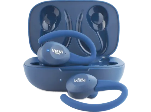 Auriculares True Wireless Vieta Pro Match 2 Asistente de Voz  IPX6 Hasta 32 hs Azul