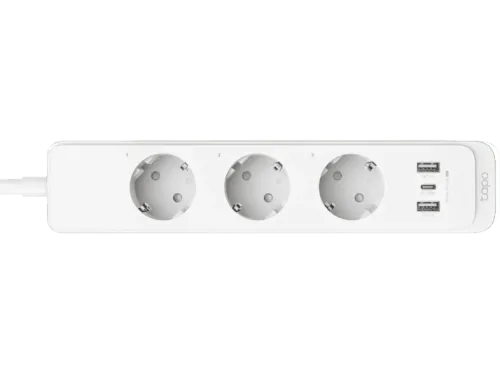Regleta TP-Link Tapo P300 2300 W 3 salidas AC Type F (CEE 7/4) Inalámbrico y alámbrico Blanco