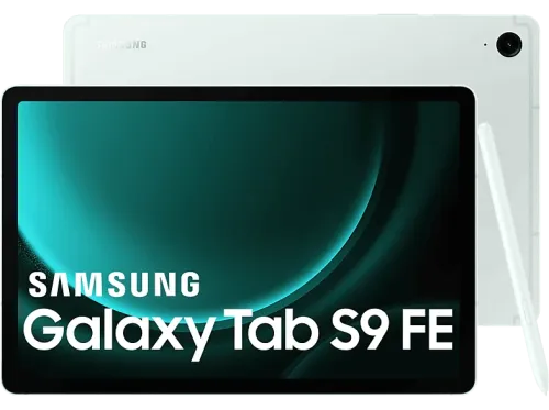 Tablet Samsung Galaxy Tab S9 FE Wifi 128GB 6GB RAM Verde Claro 10.9" S Pen WQXGA+ Exynos 1380 Android 13
