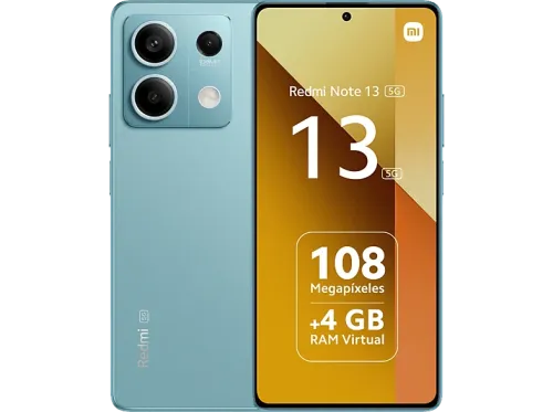 Móvil Xiaomi Redmi Note 13 5G Azul 256 GB 8 GB RAM 6.67" AMOLED FHD+ MediaTek Dimensity 6080 5000 mAh Android