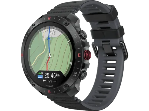 Reloj deportivo Polar Grit X2 Pro Negro 130-220 mm Pantalla táctil AMOLED 1.39" Registro salud 24/7