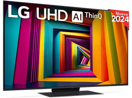 TV LED 50" LG 50UT91006LA UHD 4K Procesador Inteligente 4K α5 Gen7 Smart TV DVB-T2 (H.265) Negro