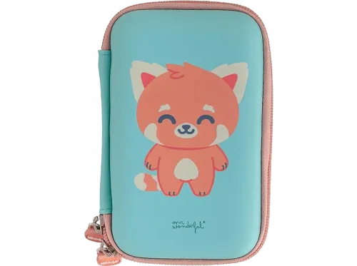 Funda disco duro Mr Wonderful Panda rojo Para disco duro externo 2.5" Resistente Multicolor