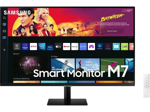 Monitor Samsung Smart Monitor M7 LS32BM700UPXEN 32" UHD 4K 4 ms 60 Hz USB WiFi Bluetooth Negro