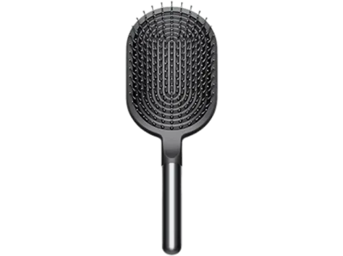 CEPILLO Dyson Cepillo plano Níquel/ Negro Resistente al Calor Accesorio para Secado y Moldeado No Cepillo de Calor