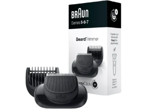 Accesorio afeitadora Braun EasyClick Para Series 5 6 y 7 Cabezal 5 Longitudes Negro