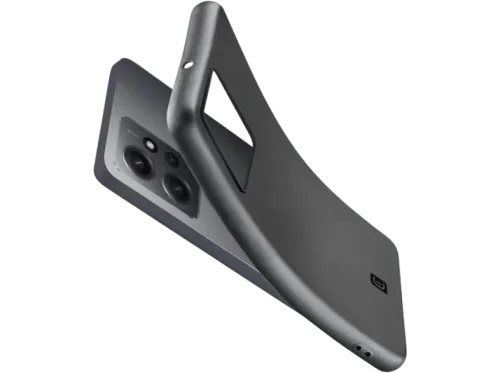 Funda CellularLine Mood Para Xiaomi Redmi Note 12 Goma Blanda Negro