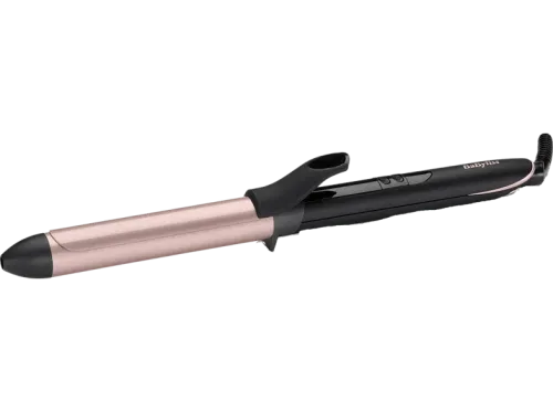Rizador Babyliss Rose Quartz 38 mm 6 temperaturas Hasta 210 ºC Cerámica de cuarzo Rosa
