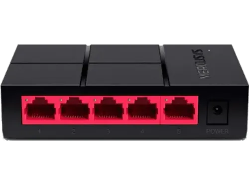 Switch Mercusys MS105G 5 puertos Ethernet 1000 Mbps Negro