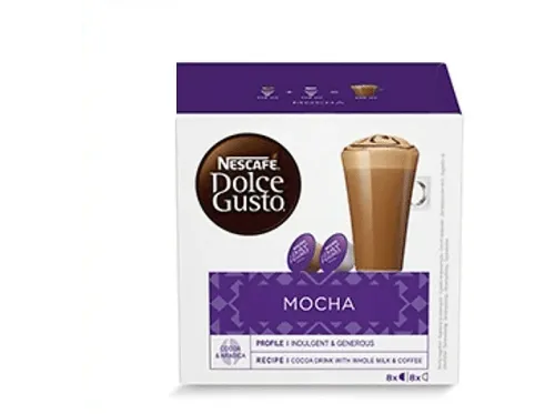 Cápsulas monodosis Dolce Gusto Mocha Pack de 16 cápsulas para 8 tazas