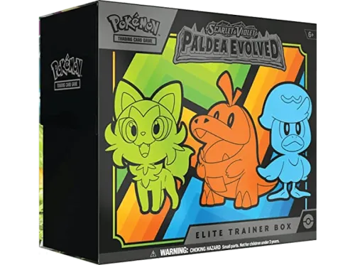 Pack Merchandising Magicbox Pokemon Scarlet & Violet Paldea Evolved Elite Trainer Box (Inglés)