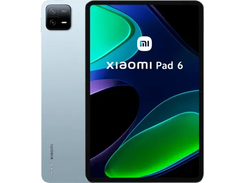 Tablet Xiaomi Pad 6 128 Gb Mist Blue 11" WQHD+ 6 GB RAM Snapdragon™ 870 Android 13 MIUI 14